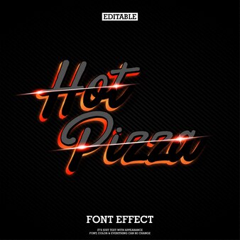 Download Premium Vector | 3d fire mockup text style effect