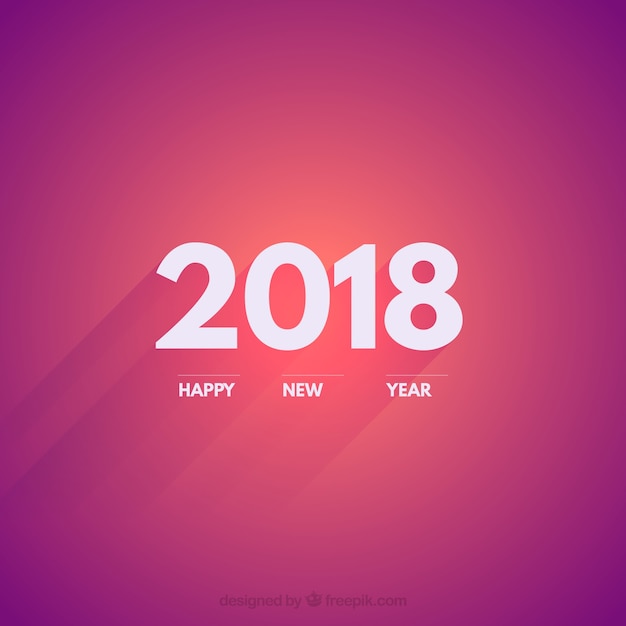 Vettore gratuito design moderno del 2018