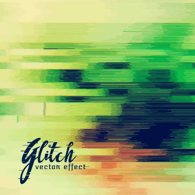 Free vector modern abstract background, glitch effect