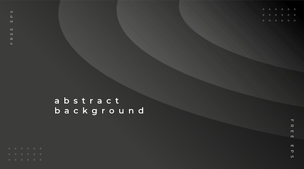 Modern abstract background with black gradient elements