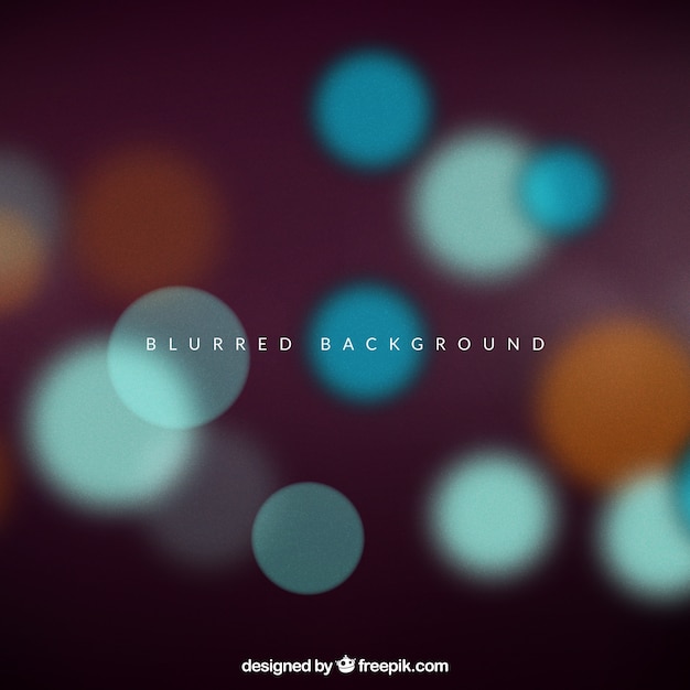 Free vector modern abstract background with blurred effect