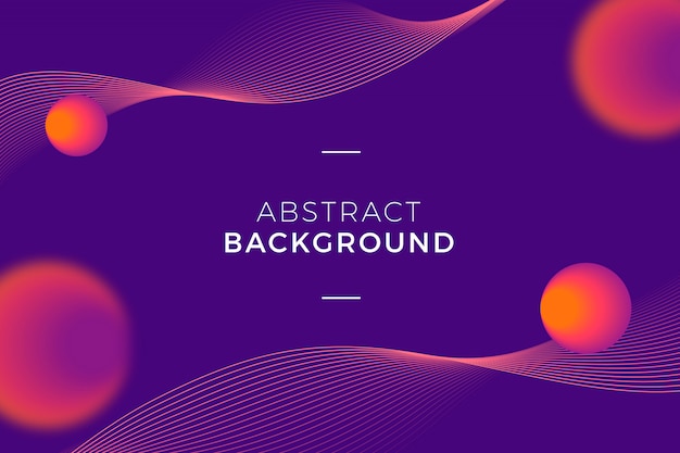 Free vector modern and abstract background