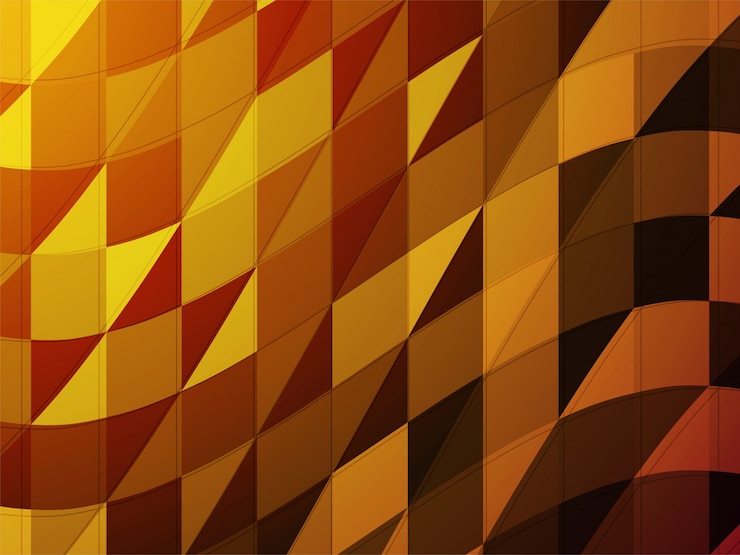 Free Vector  modern abstract geometric background in brown color. 