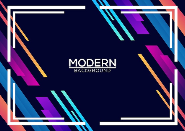 Free vector modern abstract geometric background