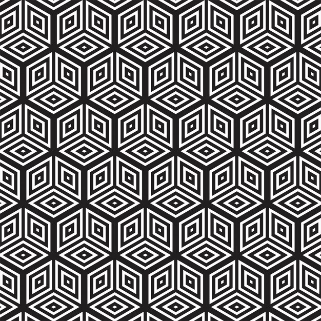 Modern abstract geometric Seamless pattern