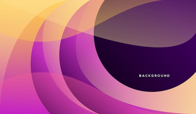 Modern abstract gradient colorful background