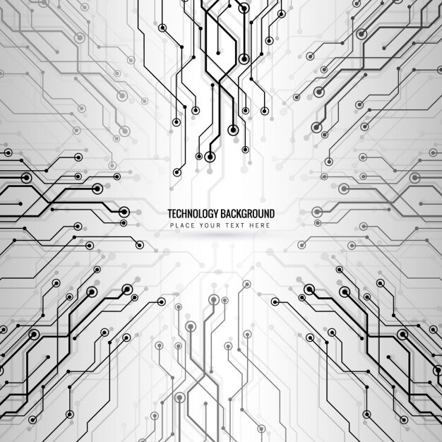 Free Vector modern abstract technology background