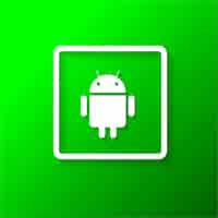 Free vector modern android icon