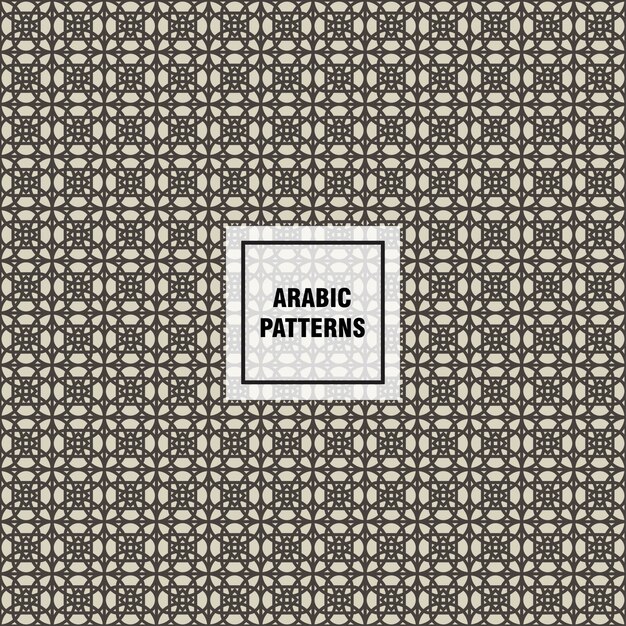 Modern arabic pattern