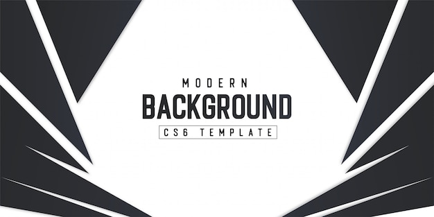 Modern Background Template with Abstract Shapes