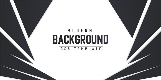 Modern Background Template with Abstract Shapes