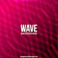 Free vector modern background with abstract waves