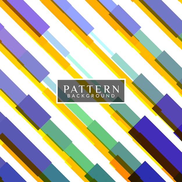 Modern background with different colored stripes