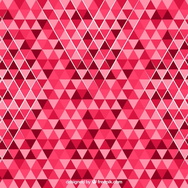 Free vector modern background with triangles