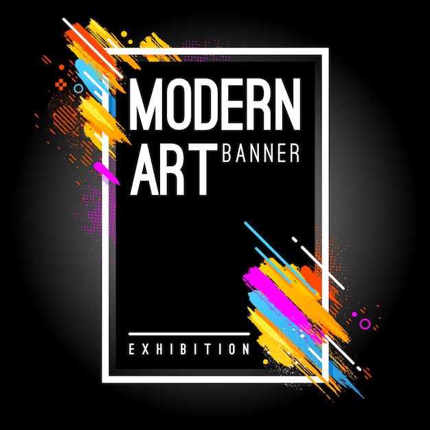 modern banner