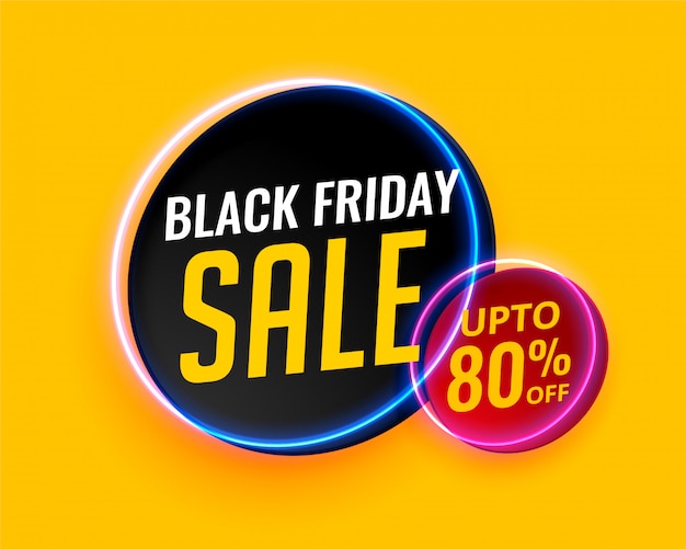 Modern black friday creative sale background