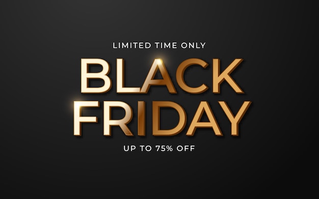 Modern black friday super sale banner