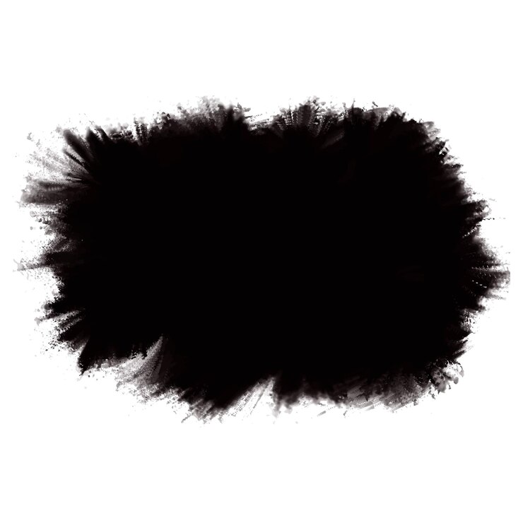 Free Vector modern black watercolor brush stroke design