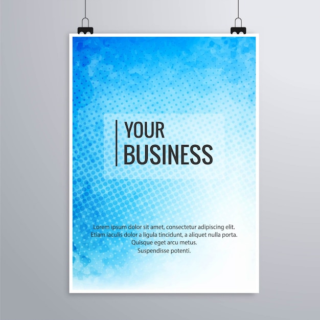 Современный бизнес-брошюра