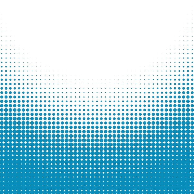 Free vector modern blue dotted background