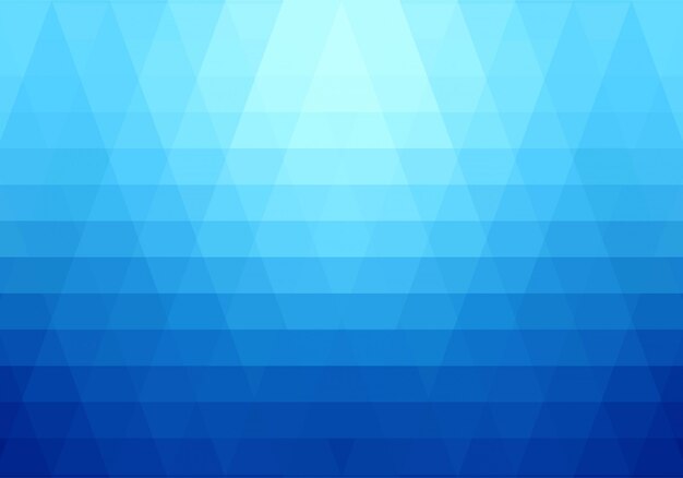 Modern blue geometric shapes background