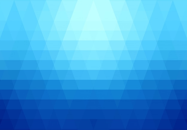 Modern blue geometric shapes background