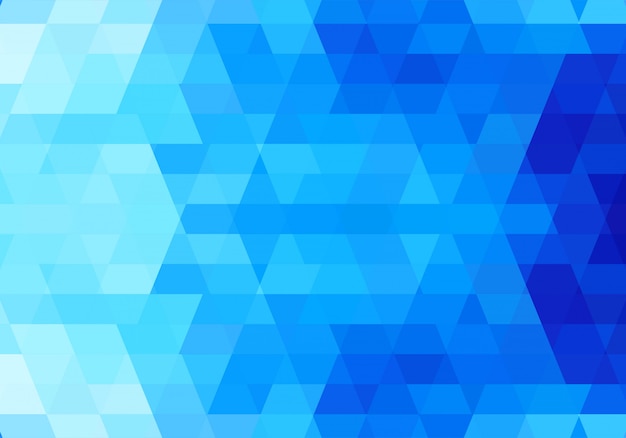 モダンな​ブルー​の​幾何学的​図形​の​背景