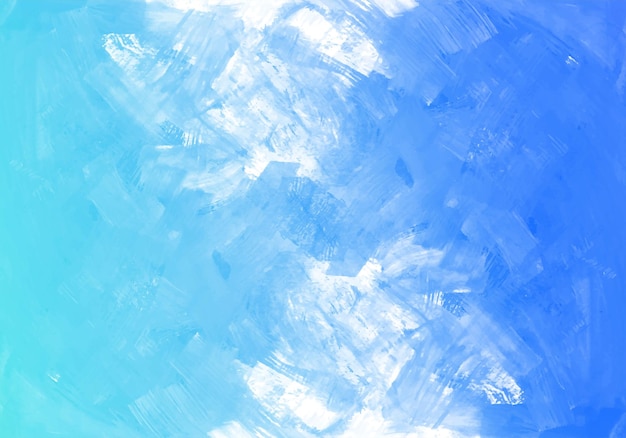 Free vector modern blue hand painted watercolor pastel background
