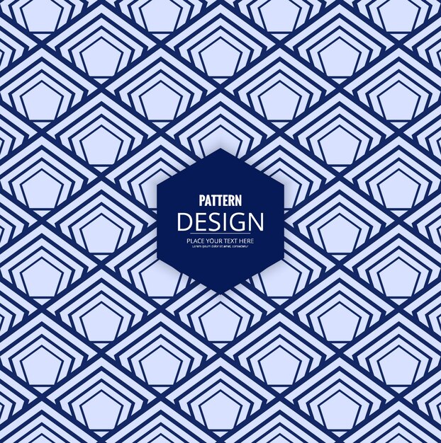 Modern blue pattern background