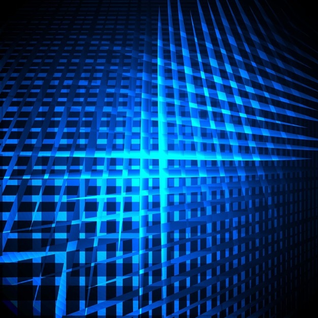 Modern blue shiny lines background