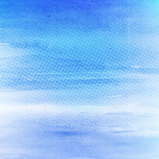 Синий акварельный фон