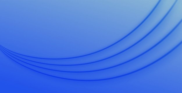 Free vector modern blue wave presentation background