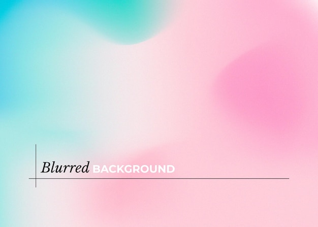 Modern blurred background with pink and blue gradient