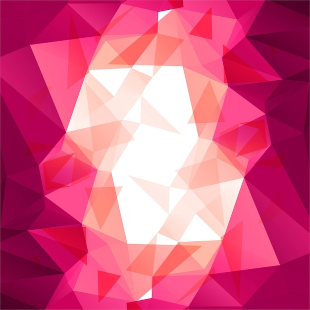 Modern bright polygon background