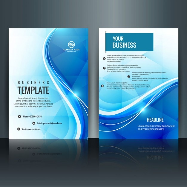 Modern brochure template