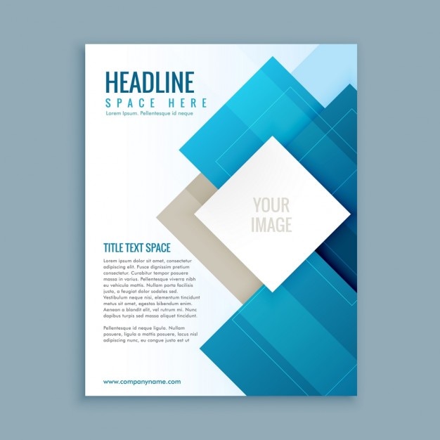 Modern business brochure template