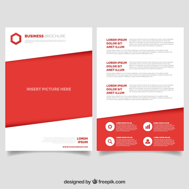 Modern business brochure