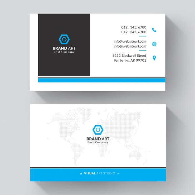 Modern business card template