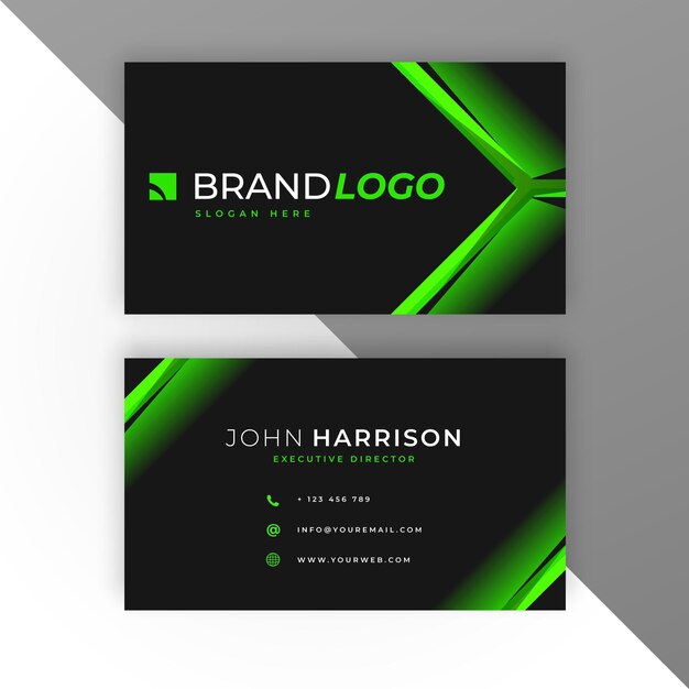 Modern business card template