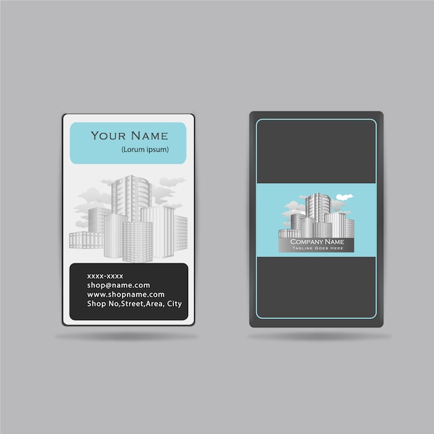 Modern business card