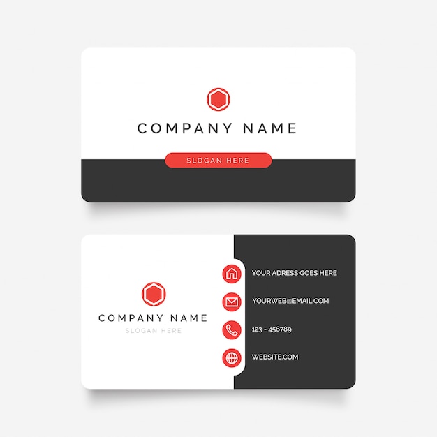 Modern business card