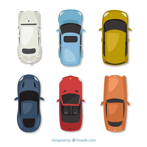 modern cars collection