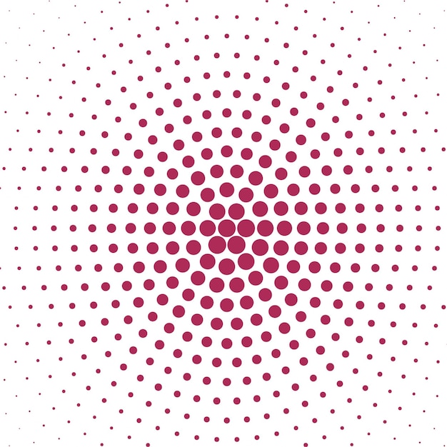 Modern circular halftone background