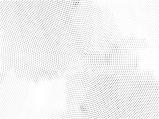 Modern circular halftone design elegant background