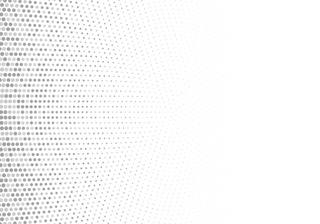 Modern circular halftone dots pattern background