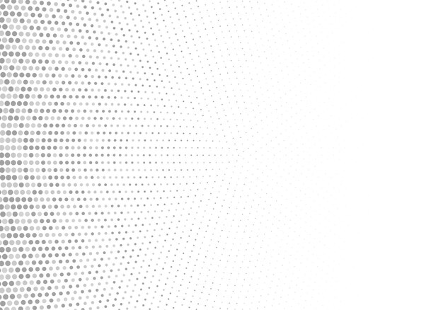 Modern circular halftone dots pattern background