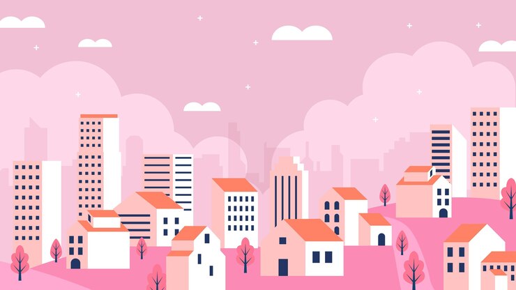 無料Vector 近代都市のイラスト