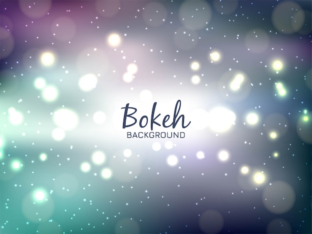 Modern colorful bokeh background