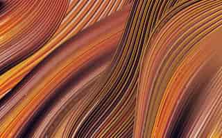 Vettore gratuito poster di flusso colorato moderno wave forma liquida su sfondo nero design artistico per il tuo progetto di design illustrazione vettoriale