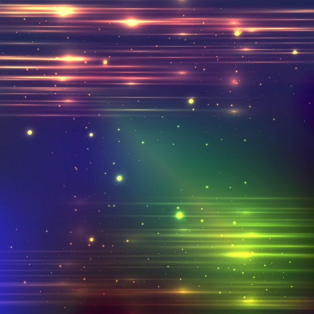 Free vector modern colorful lights background